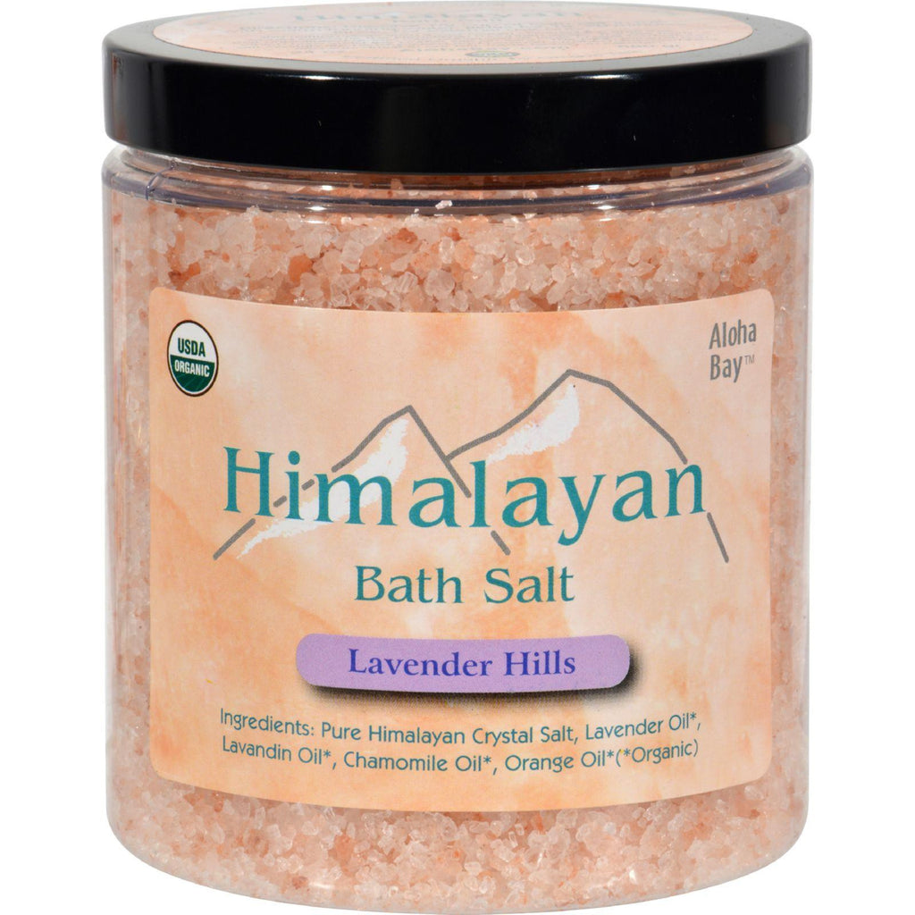 Himalayan Bath Salt Lavender Hills - 24 Oz