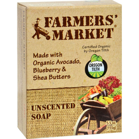 Farmer's Market Bar Soap Unscented - 5.5 Oz