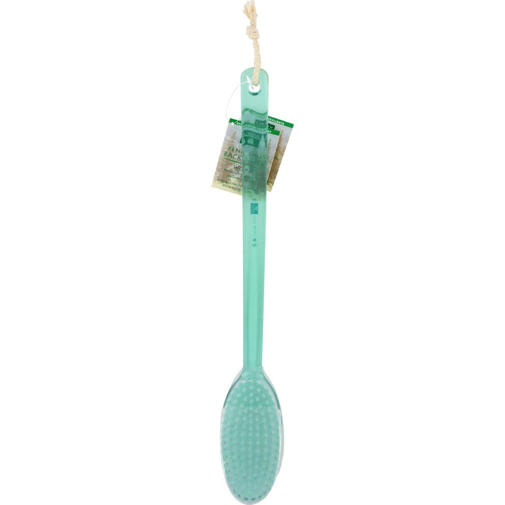 Earth Therapeutics Back Brush - Feng Shui Green