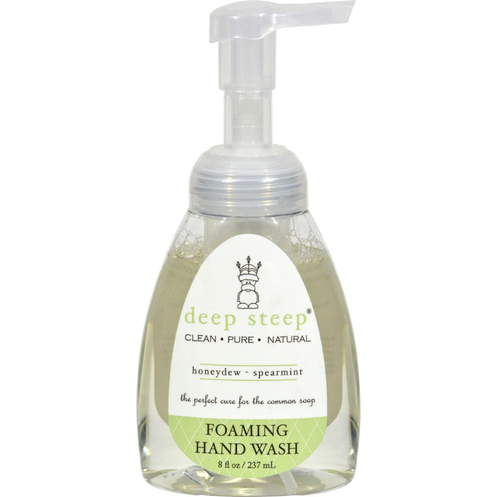 Deep Steep Organic Foaming Handwash Honeydew Spearmint - 8 Fl Oz