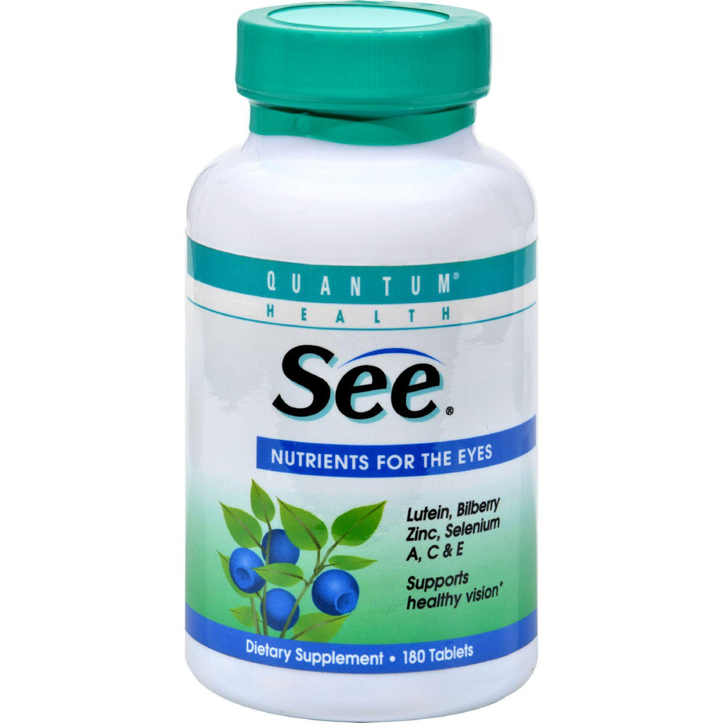 Quantum See Nutrients For The Eyes - 180 Tablets
