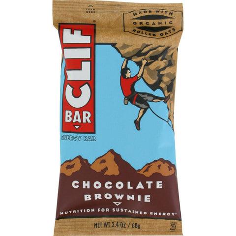 Clif Bar - Organic Chocolate Brownie - Case Of 12 - 2.4 Oz