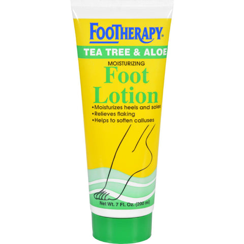 Queen Helene Footherapy Foot Lotion Tea Tree And Aloe - 7 Fl Oz