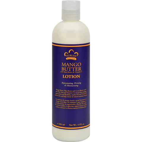 Nubian Heritage Lotion - Mango Butter - 13 Oz