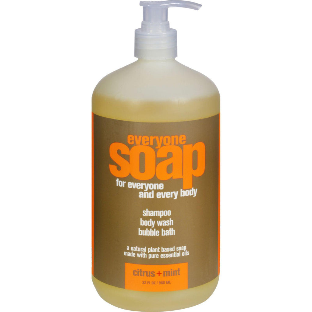 Eo Products Everyone Liquid Soap Citrus And Mint - 32 Fl Oz