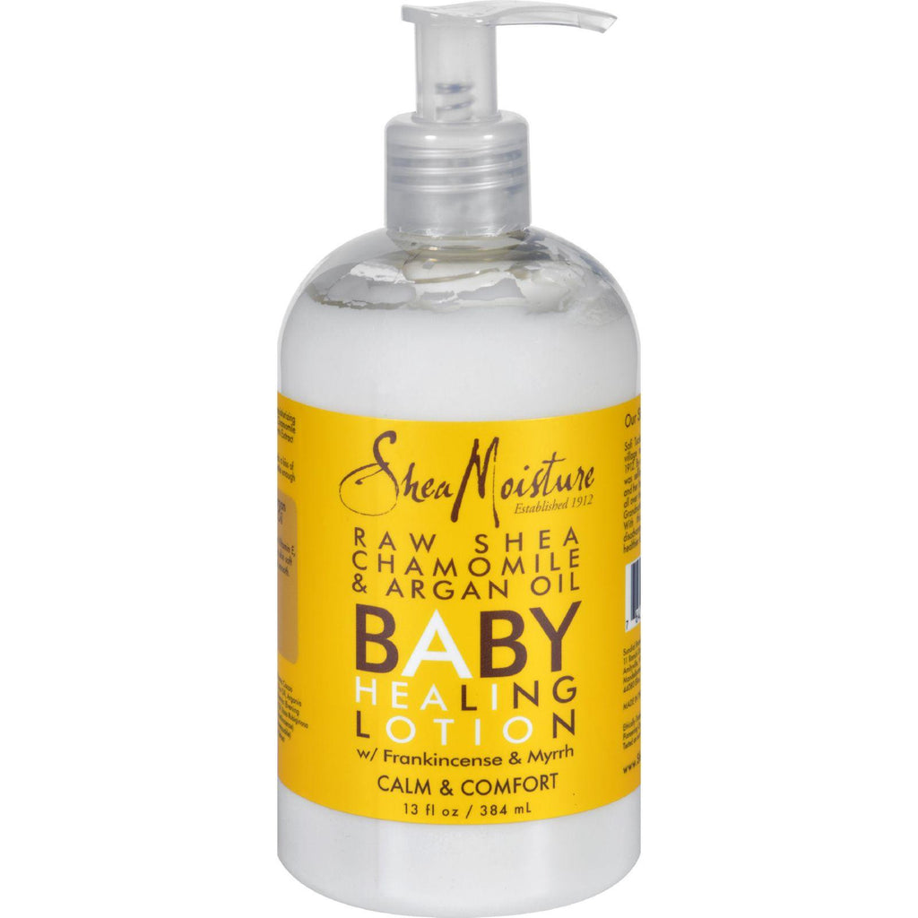 Shea Moisture Baby Healing Lotion Raw Shea Chamomile And Argan Oil - 12 Fl Oz