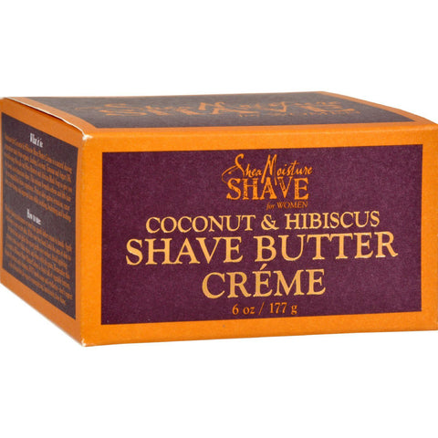 Shea Moisture Shave Cream For Women Coconut And Hibiscus - 6 Oz