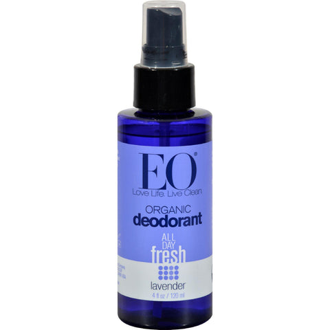 Eo Products Organic Deodorant Spray Lavender - 4 Fl Oz
