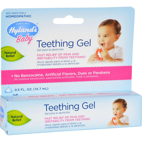 Hyland's Baby Teething Gel - 0.5 Oz