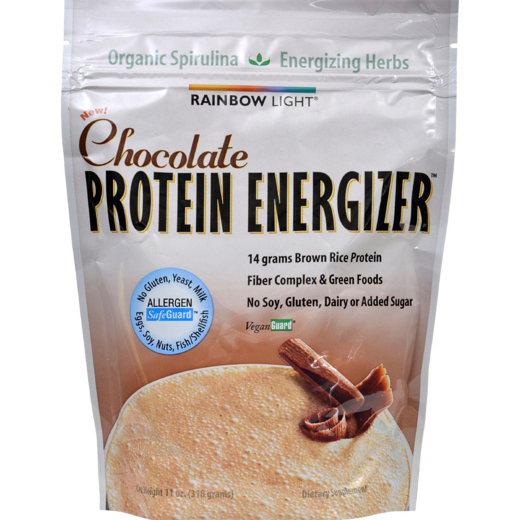 Rainbow Light Protein Energizer - Chocolate - 9.2 Oz