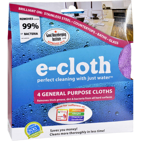 E-cloth General Purpose Cloths - 4 Pack