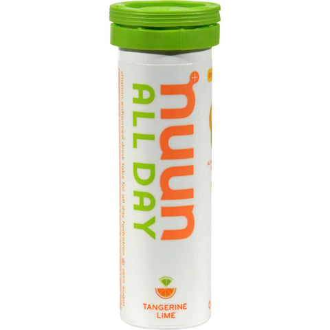 Nuun Hydration Tablets All Day -tangerine Lime - Case Of 8 - 16 Tablets