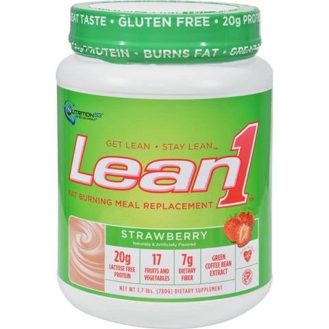 Nutrition53 Weight Loss Shake Lean 1 Strawberry - 1.7 Lbs