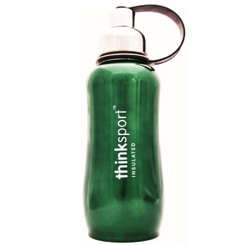Thinksport Stainless Steel Sports Bottle - Green - 25 Oz