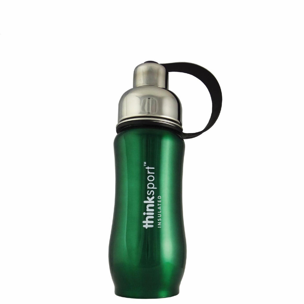 Thinksport Insulated Sport Bottle - Green - 12 Oz