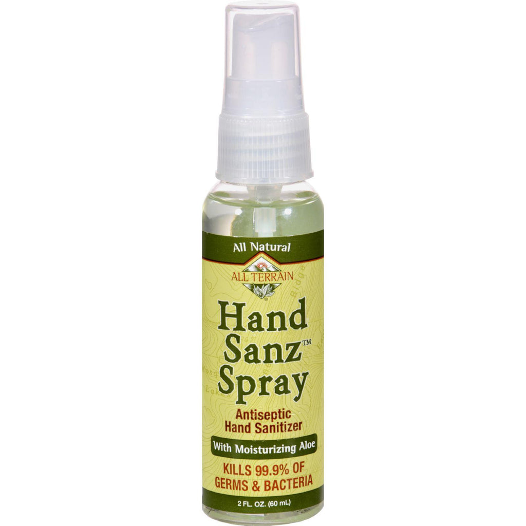 All Terrain Hand Sanz Spray - Aloe And Vitamin E - 2 Oz