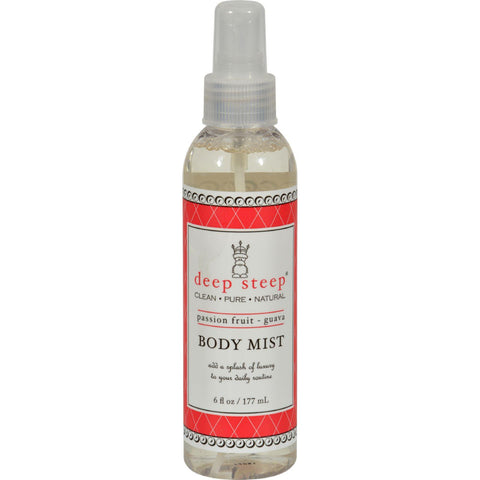 Deep Steep Body Mist - Passion Fruit Guava - 6 Oz