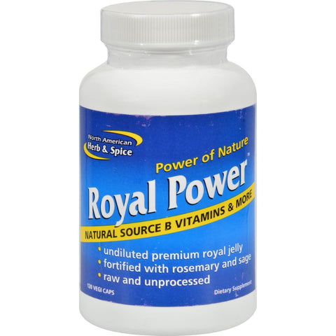 North American Herb And Spice Royal Power - 120 Capsules