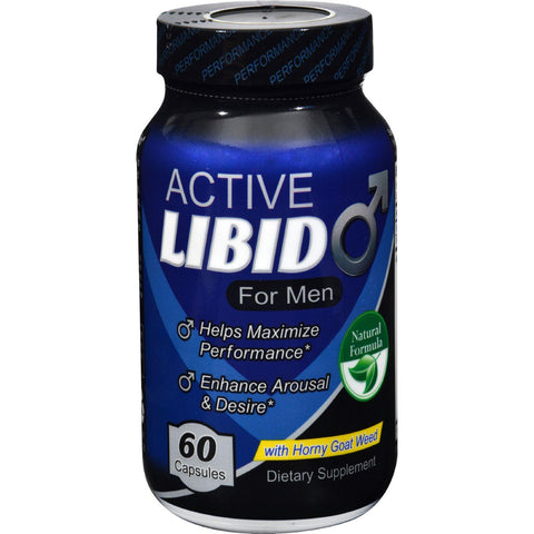 Fusion Diet Systems Active Libido - Men - 60 Capsules