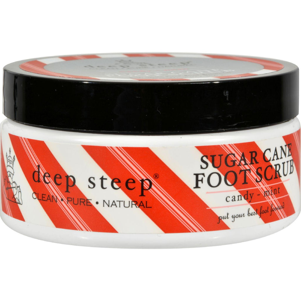 Deep Steep Foot Scrub - Candy Mint - 8 Oz