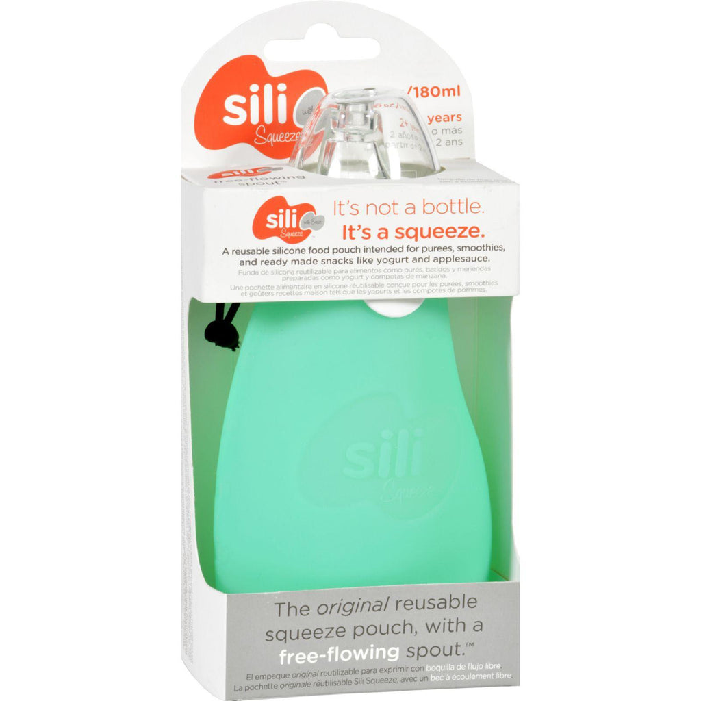 Sili Squeeze Bottle - Original With Eeeze - Green - 6 Oz