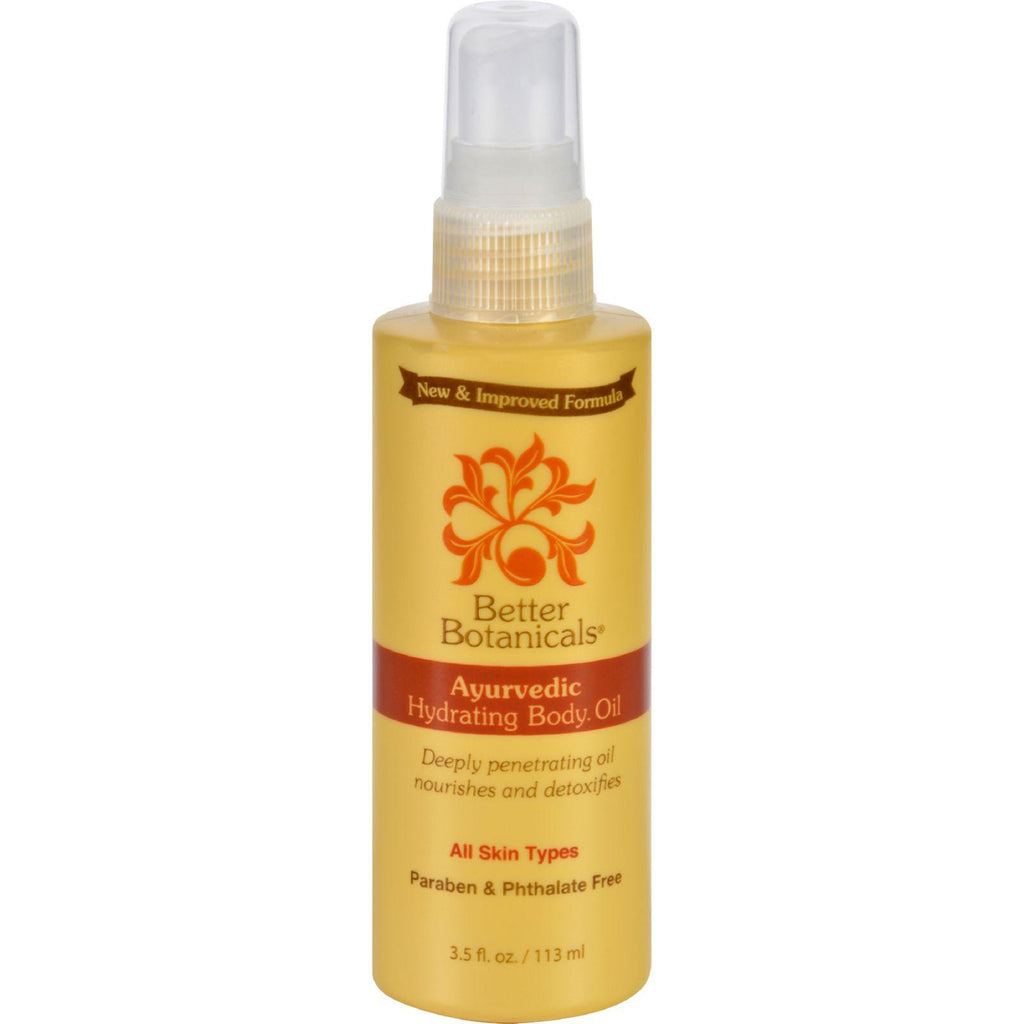 Better Botanicals Body Oil - Ayurvedic Hydrating - 3.5 Oz