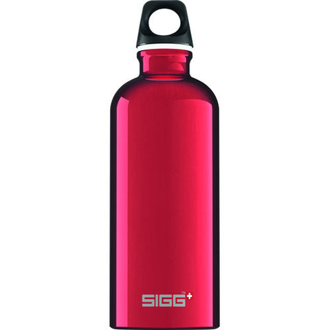 Sigg Water Bottle - Traveller - Red - Case Of 6 - .6 Liter