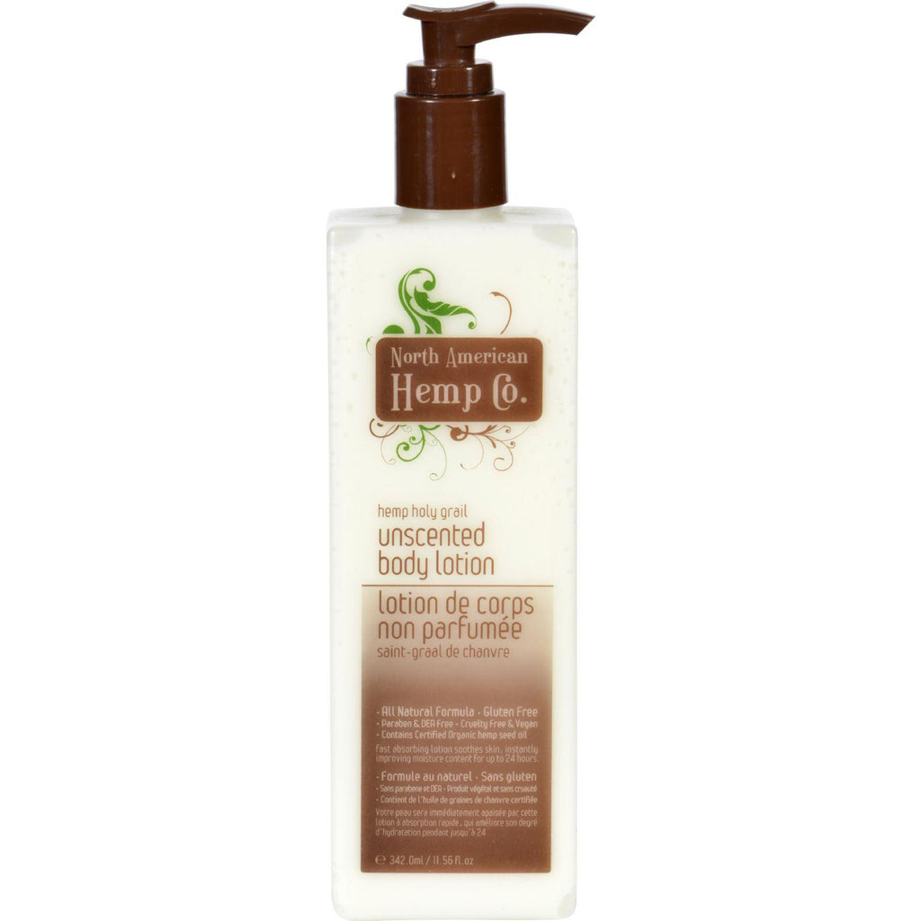 North American Hemp Company Body Lotion - Unscented - 11.56 Fl Oz