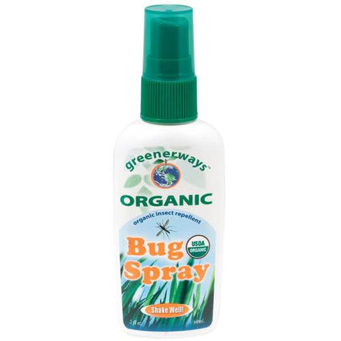 Greenerways Organic Bug Spray - Organic - Counter Display - 2 Fl Oz - 1 Case