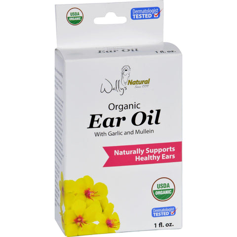 Wally's Natural Products Ear Oil - Organic - 1 Fl Oz