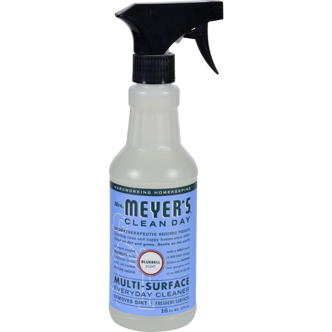Mrs. Meyer's Multi Surface Spray Cleaner - Blubell - 16 Fl Oz - Case Of 6