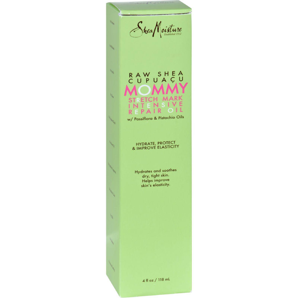 Sheamoisture Stretch Mark Repair Oil - Intensive - Mommy - Raw Shea Cupuacu - 4.2 Oz