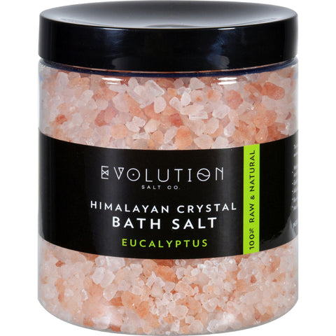 Evolution Salt Bath Salt - Himalayan - Coarse - Eucalyptus - 26 Oz