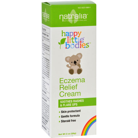 Happy Little Bodies Eczema Relief Cream - Natralia - 2 Oz