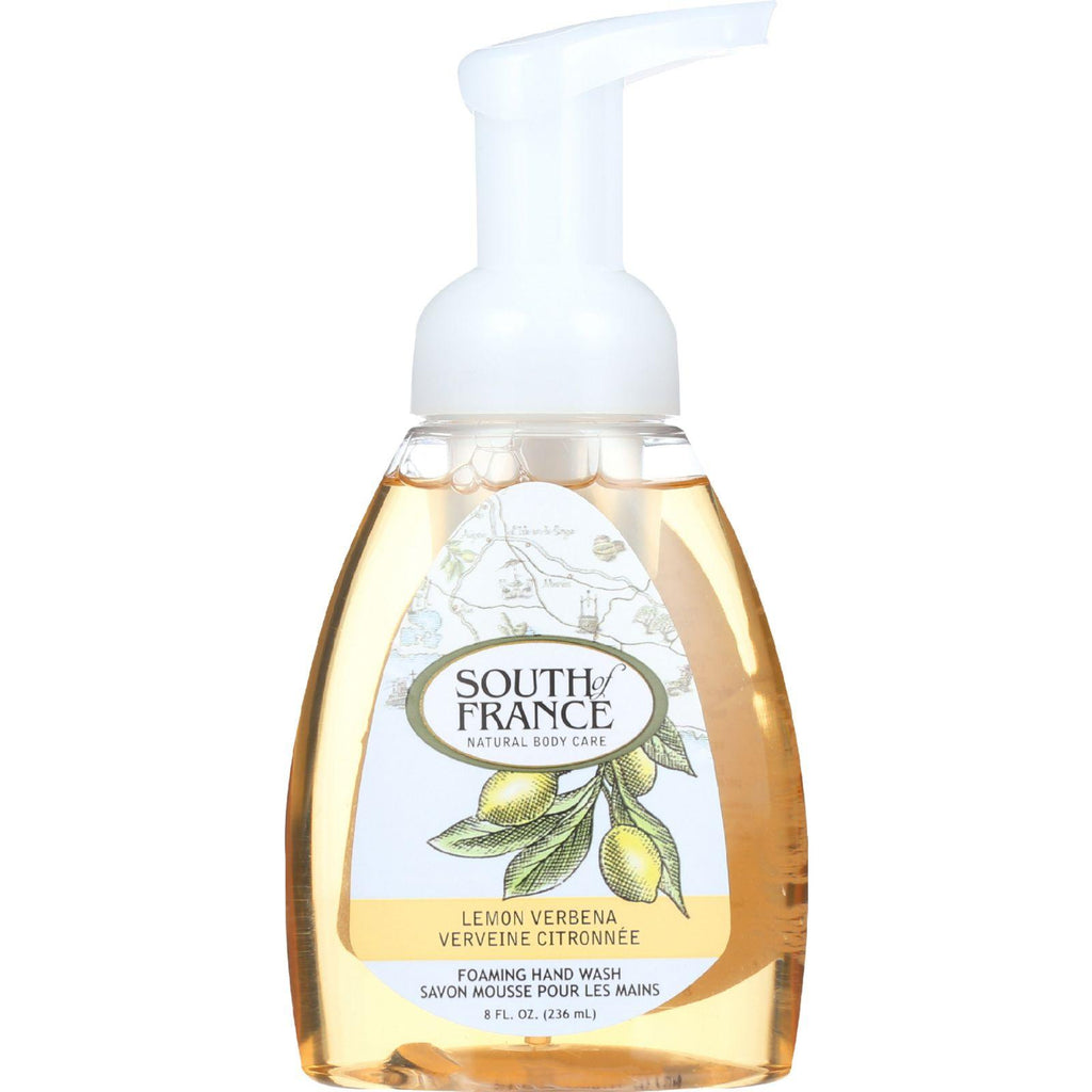 South Of France Hand Soap - Foaming - Lemon Verbena - 8 Oz - 1 Each