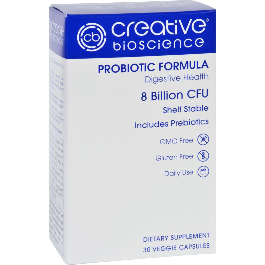 Creative Bioscience Probiotic Formula - 30 Vegetarian Capsules