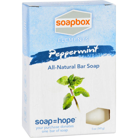 Soapbox Bar Soap - Elements - Peppermint - 5 Oz